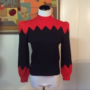 Vintage 1980’s Shoulder Pad Pullover Sweater